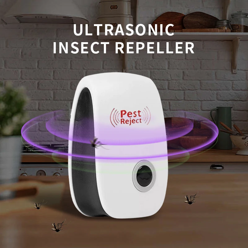 Boîte anti‑parasites électrique à ultrasons – Sommeil paisible garanti (Protège toute la maison)
