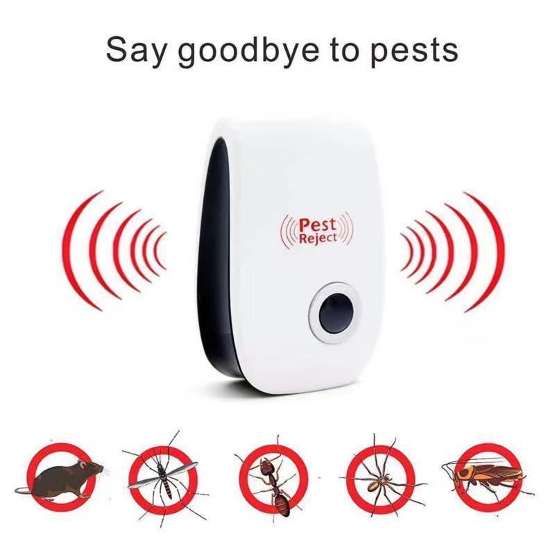 Boîte anti‑parasites électrique à ultrasons – Sommeil paisible garanti (Protège toute la maison)
