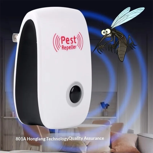 Boîte anti‑parasites électrique à ultrasons – Sommeil paisible garanti (Protège toute la maison)