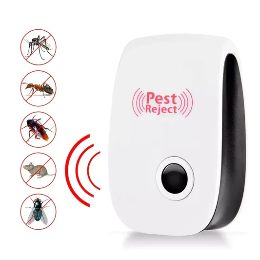 Boîte anti‑parasites électrique à ultrasons – Sommeil paisible garanti (Protège toute la maison)